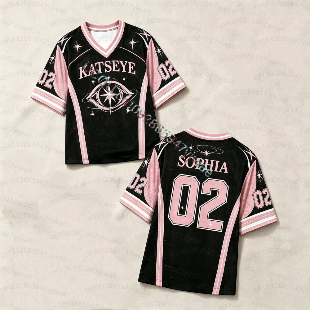 Mens Fashion Clothes - 2026 Summer KATSEYE Concert Unisex Jersey