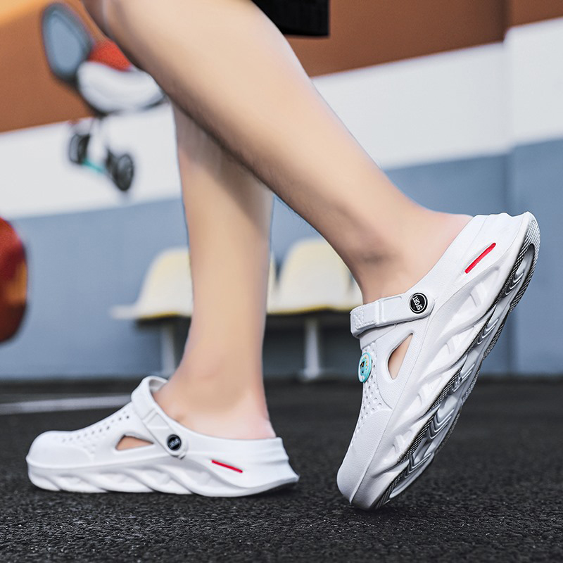 Men Clogs Shoes Women's Holes  - Men'S Fashion News ulasan dan harga