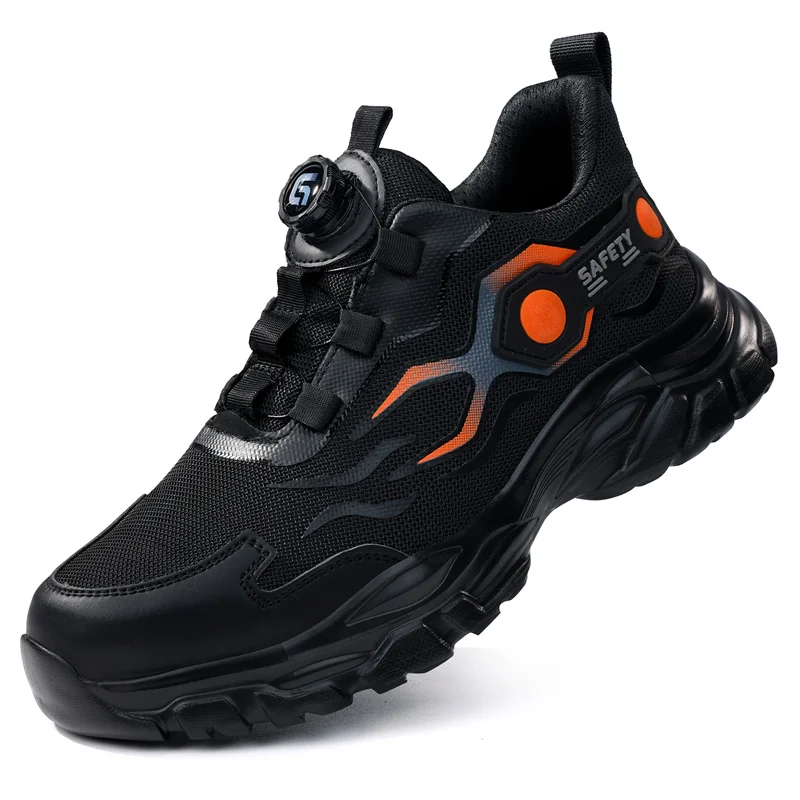 Men  Steel Toe Work Shoes Fash - Men'S Fashion Videos ulasan dan harga