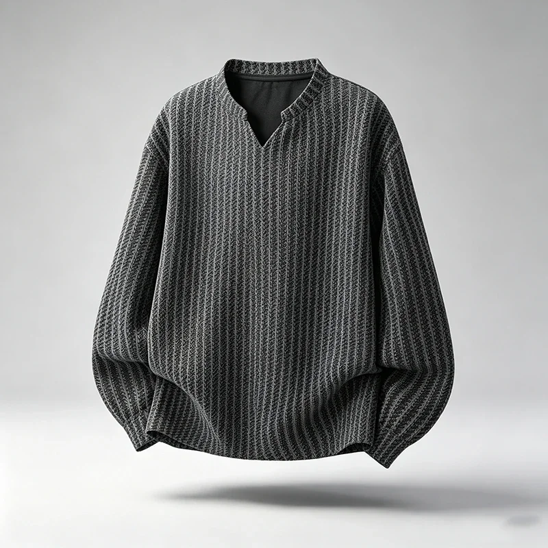 Men Vintage Textured Stripe Lo - Mens Fashion Summer ulasan dan harga