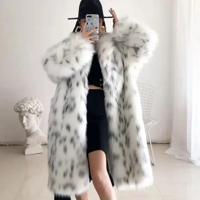 Women Faux Fur Long Coat Fashi - Men'S Fashion X ulasan dan harga