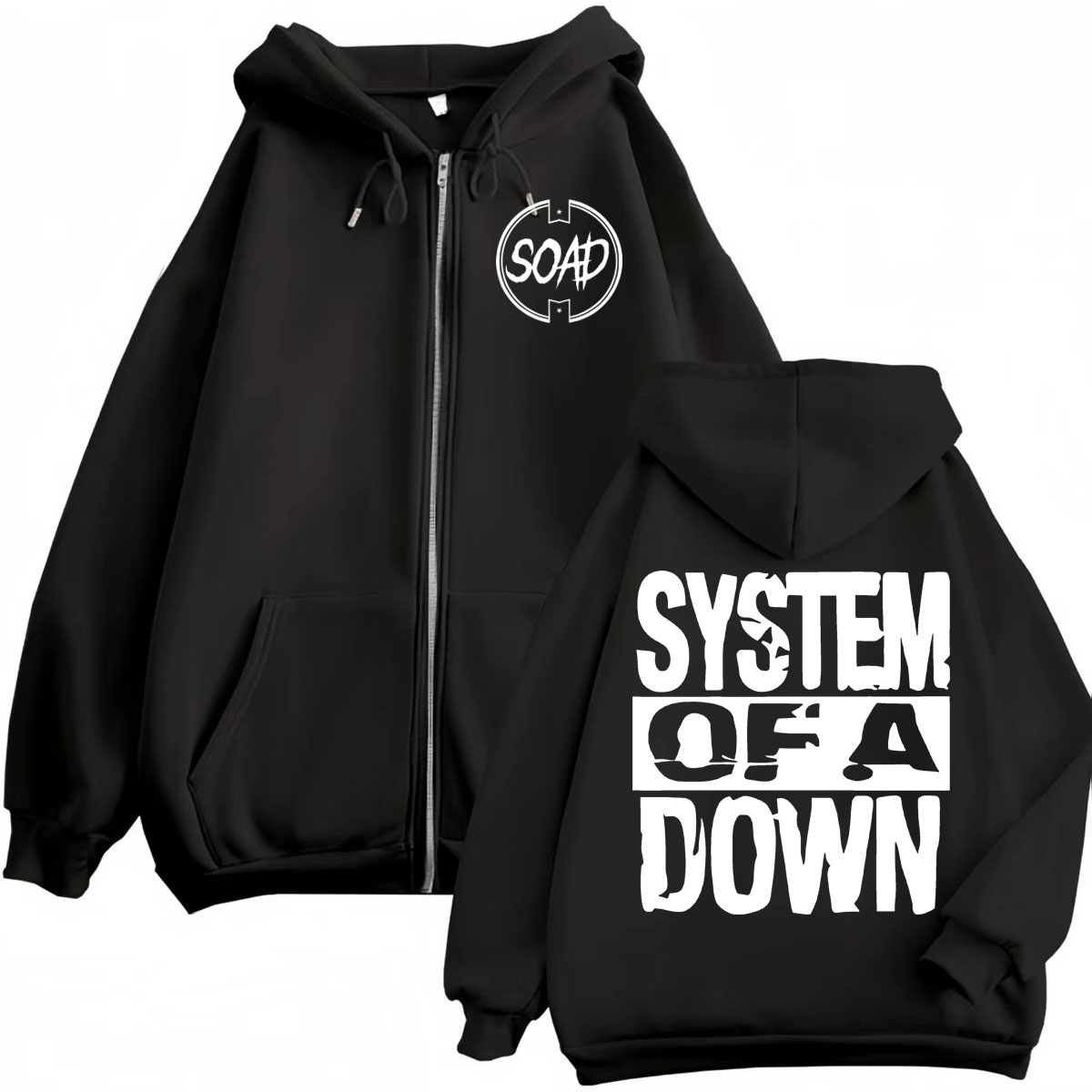 Rock Band System of A Down Pri - Mens Fashion Zip Up Hoodies ulasan dan harga