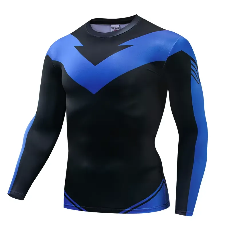 3D Printed Casual Long Sleeve  - Mens Fashion Summer ulasan dan harga