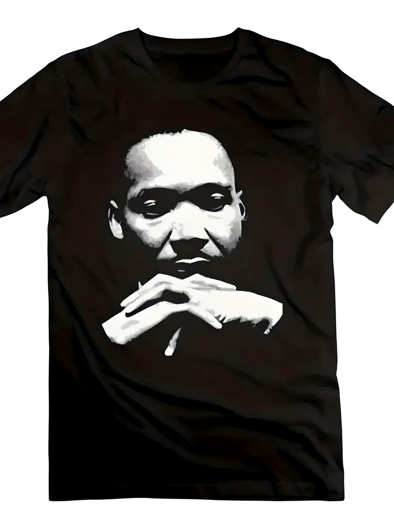 Men's T-shirt, Black Cotton Cr - Poster Men Fashion ulasan dan harga