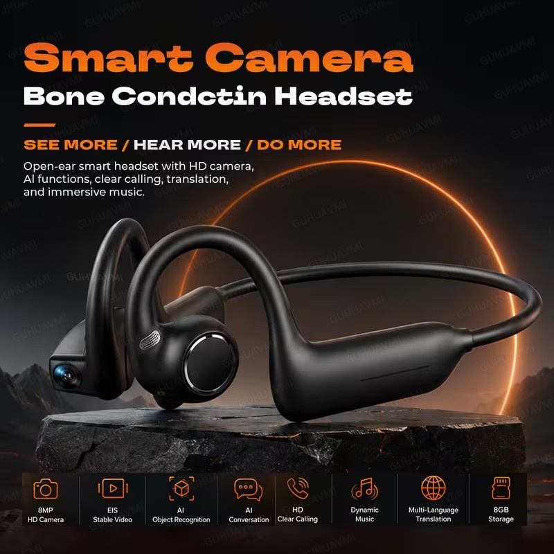 New Women 8MP Camera Earphones - Men'S Fashion Videos ulasan dan harga