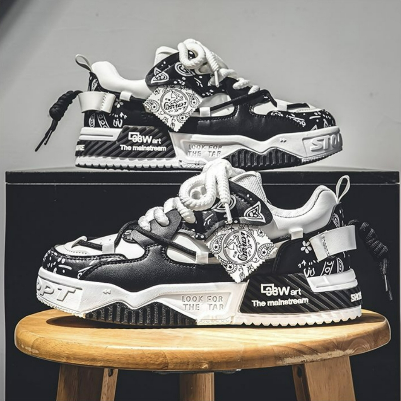Fashion Skate Shoes Men's Snea - Mens Fashion Trainers ulasan dan harga