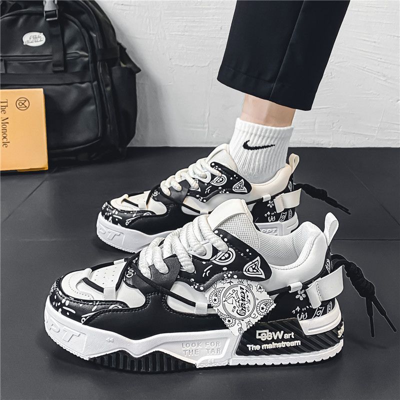 Fashion Skate Shoes Men's Snea - Mens Fashion Trainers ulasan dan harga